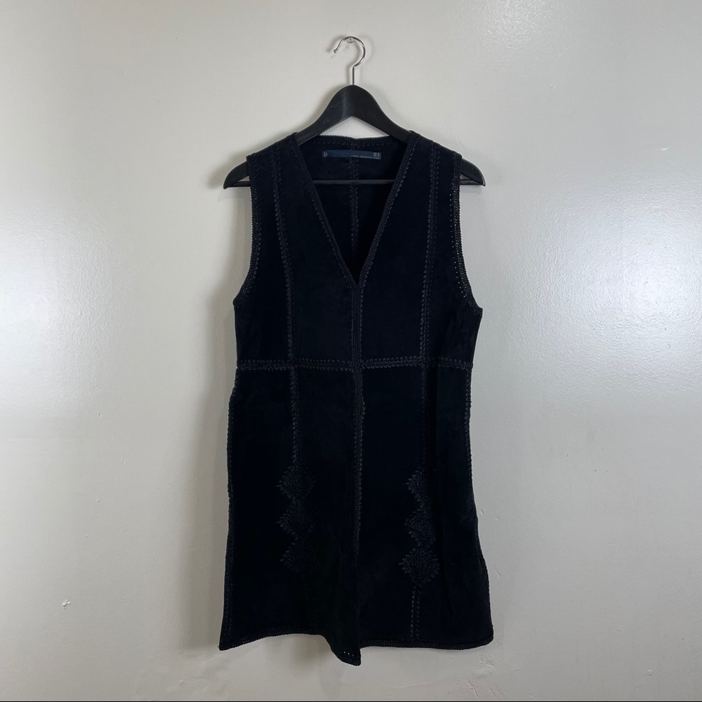 Zara Suede Shift Dress
